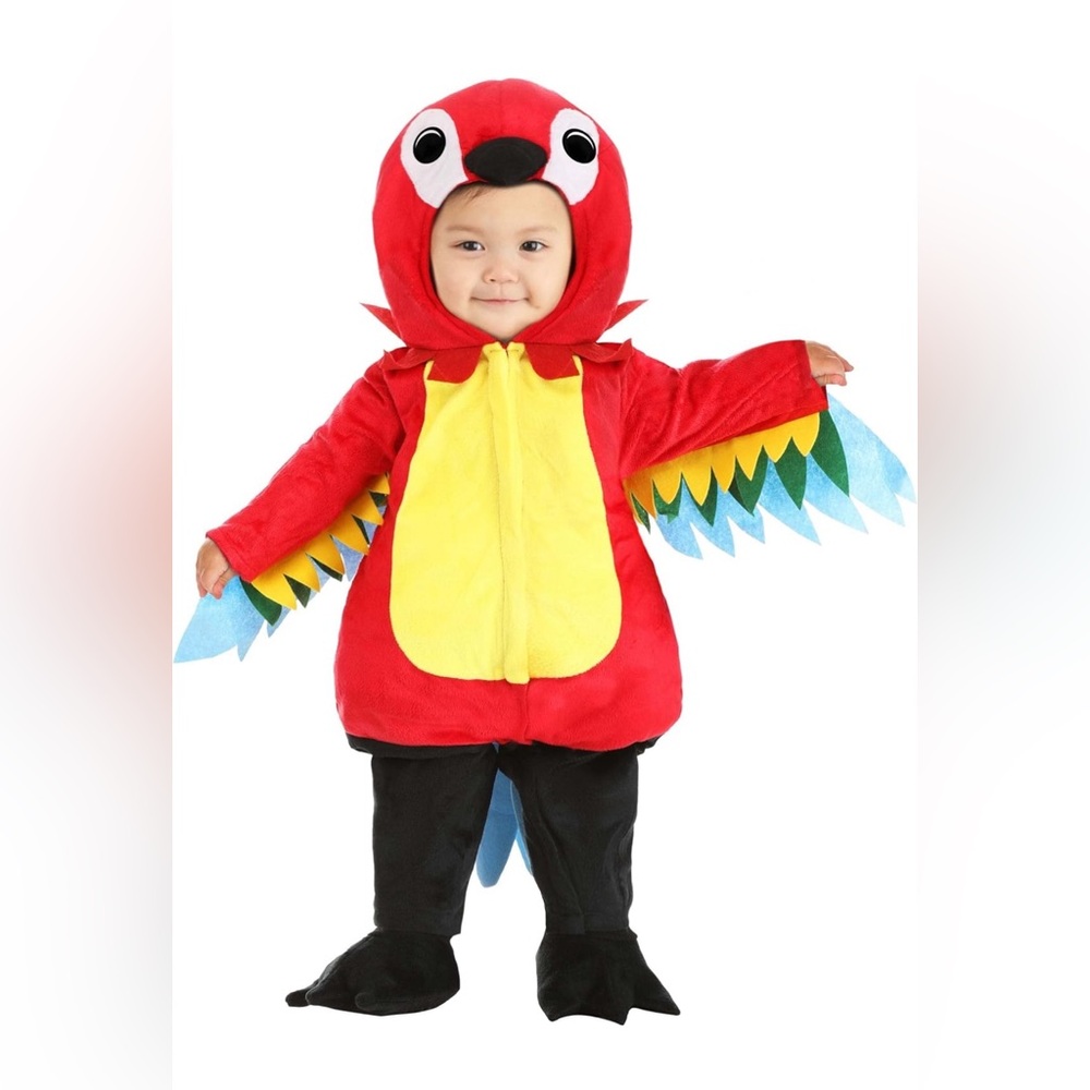 Toddler Parrot Costume